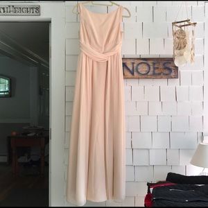 ASOS bridesmaid dress Peach/blush size 4